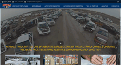 Desktop Screenshot of kendaletruckparts.ca