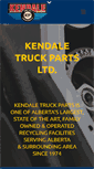 Mobile Screenshot of kendaletruckparts.ca